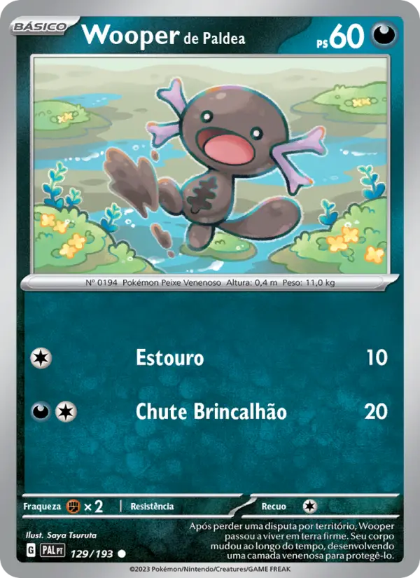 Wooper de Paldea