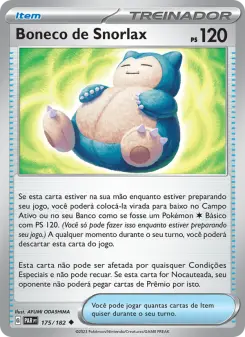 Boneco de Snorlax