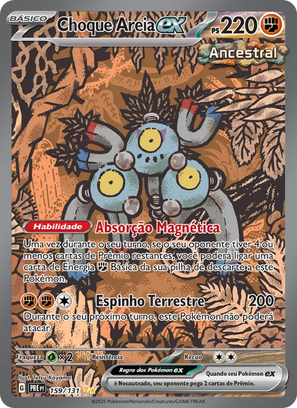 Choque Areia ex