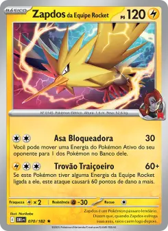 Zapdos da Equipe Rocket