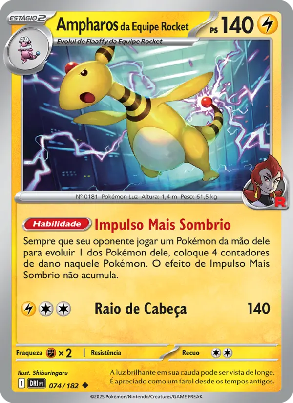 Ampharos da Equipe Rocket