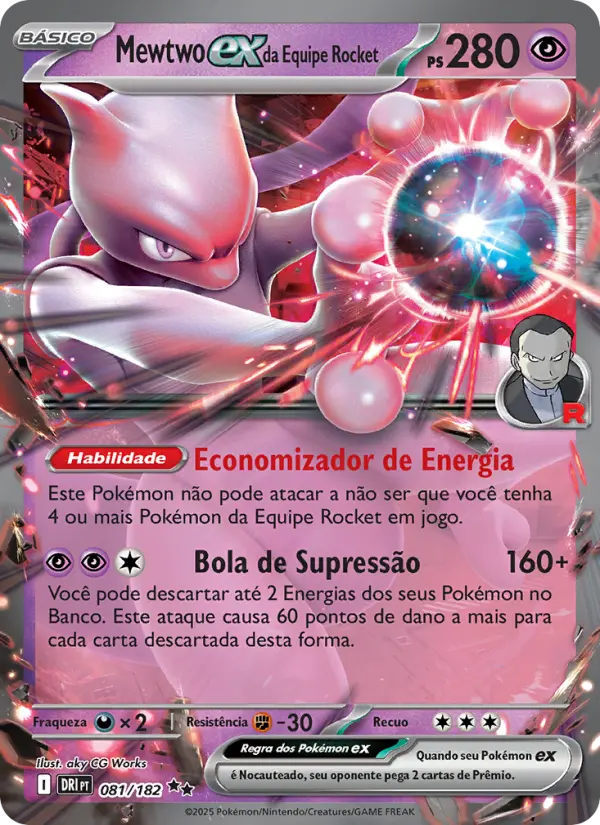 Mewtwo ex da Equipe Rocket