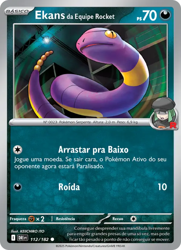 Ekans da Equipe Rocket