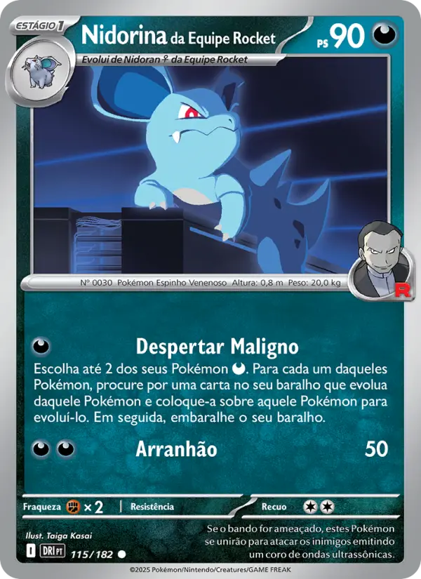Nidorina da Equipe Rocket