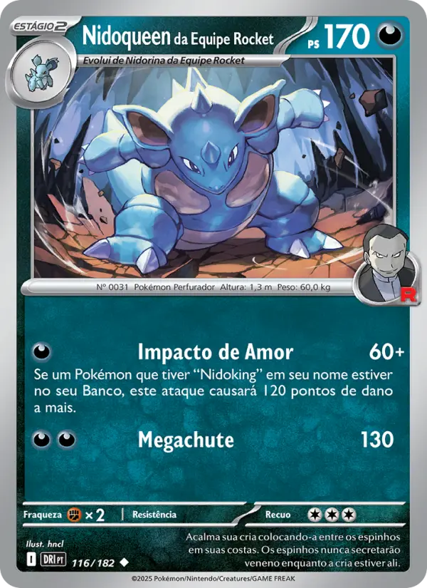Nidoqueen da Equipe Rocket