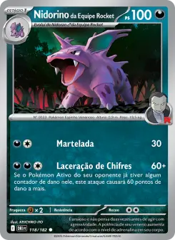 Nidorino da Equipe Rocket