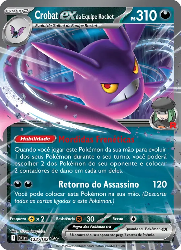 Crobat ex da Equipe Rocket