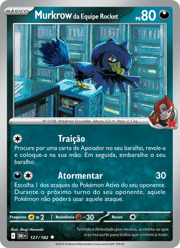 Murkrow da Equipe Rocket