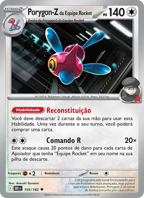 Porygon-Z da Equipe Rocket