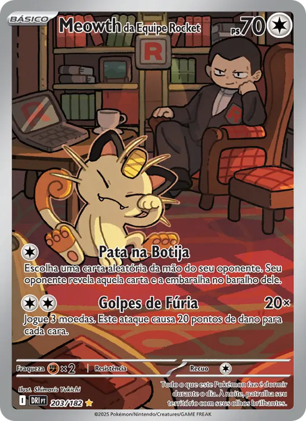 Meowth da Equipe Rocket