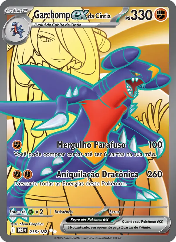 Garchomp ex da Cíntia