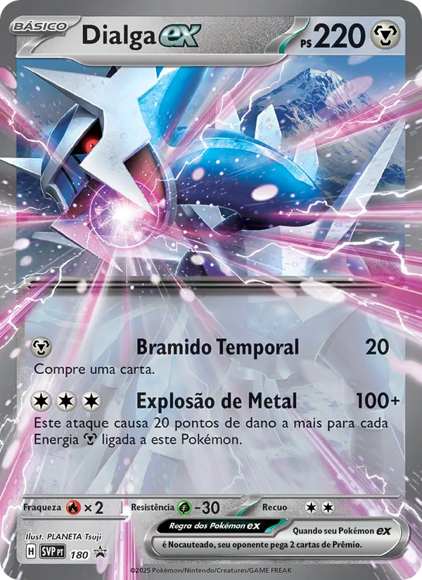 Dialga ex 180/225 SVP Black Star Promos