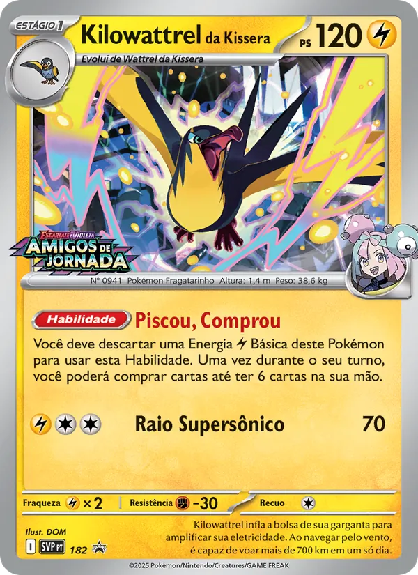 Kilowattrel da Kissera 182/225 SVP Black Star Promos