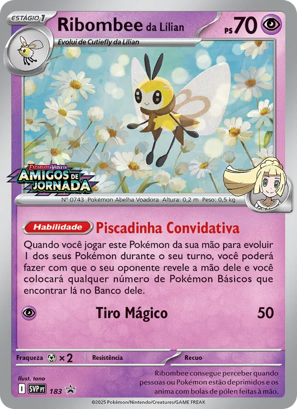 Ribombee da Lílian 183/225 SVP Black Star Promos