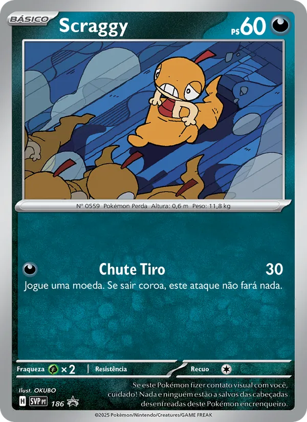 Scraggy 186/225 SVP Black Star Promos