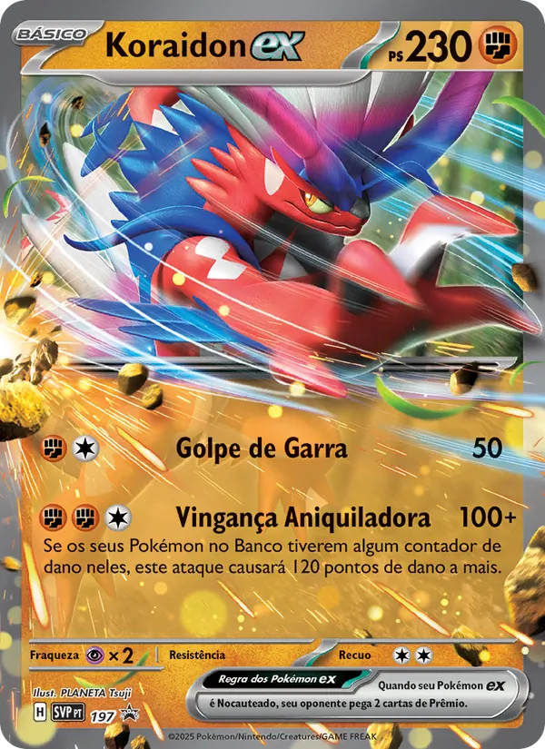 Koraidon ex 197/225 SVP Black Star Promos