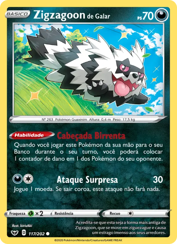 Zigzagoon de Galar