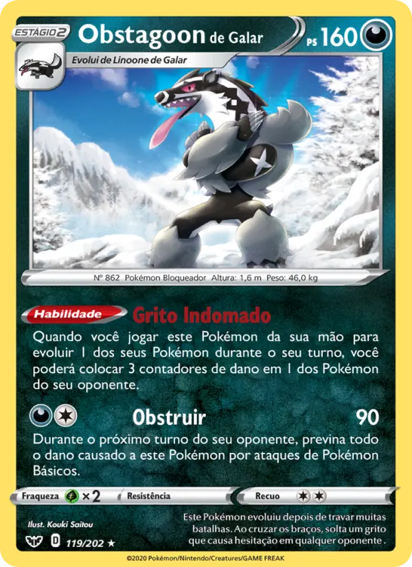 Obstagoon de Galar