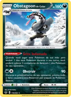 Obstagoon de Galar