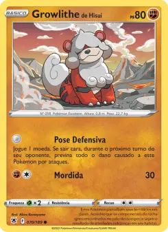 Growlithe de Hisui