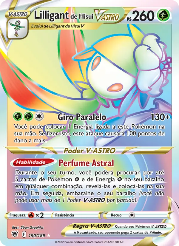 Lilligant de Hisui V-ASTRO