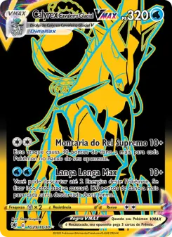 Calyrex Cavaleiro Glacial VMAX