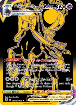 Calyrex Cavaleiro Espectral VMAX
