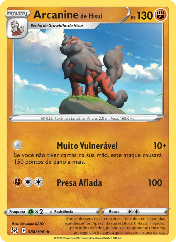 Arcanine de Hisui
