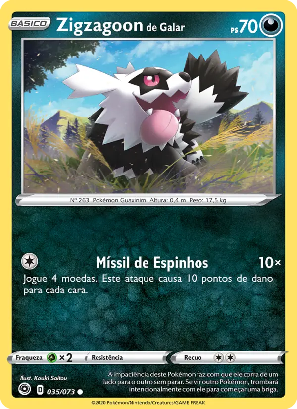 Zigzagoon de Galar