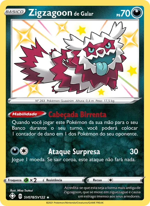 Zigzagoon de Galar