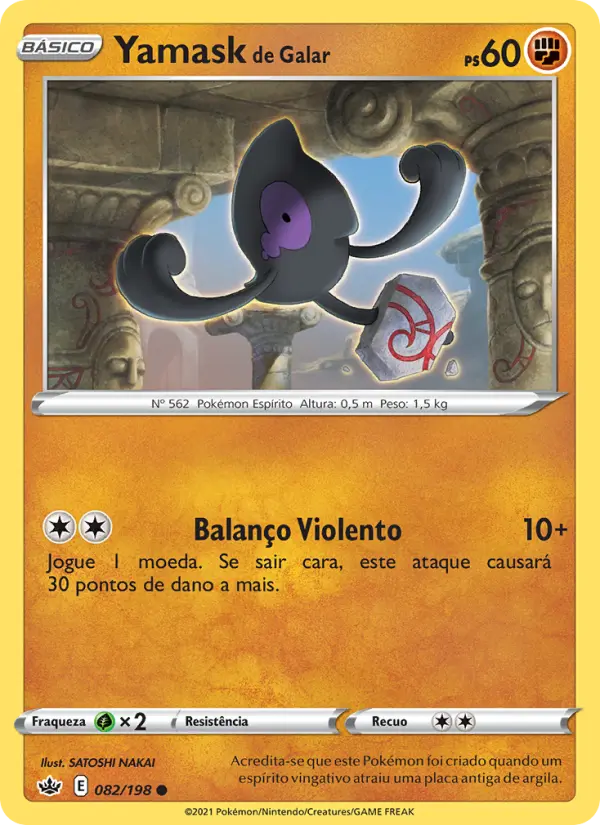 Yamask de Galar