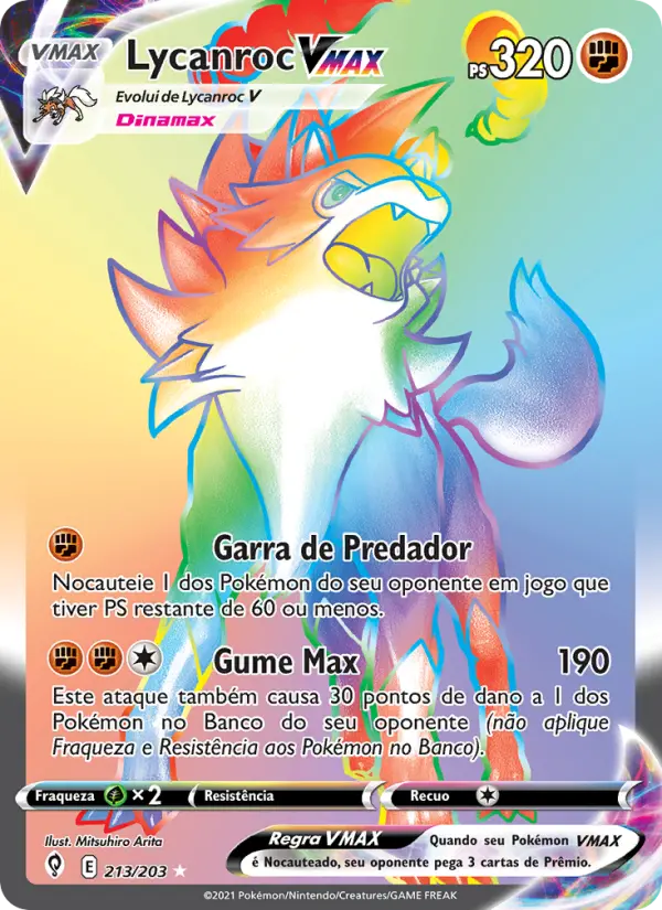 Lycanroc VMAX (Portuguese)