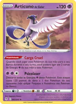 Articuno de Galar