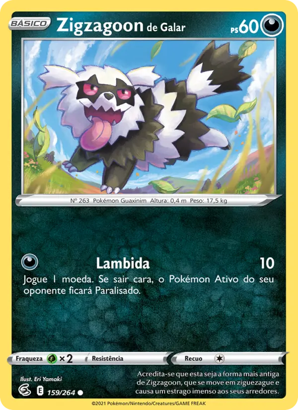 Zigzagoon de Galar