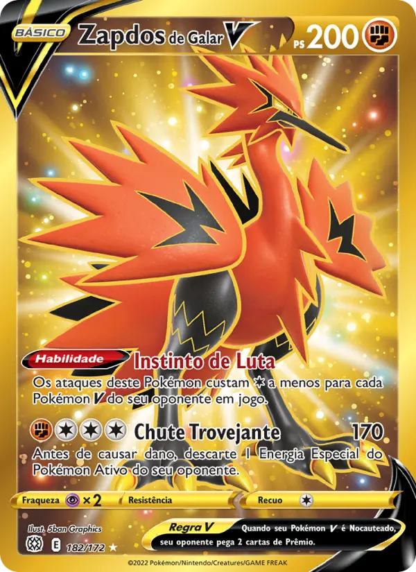 Zapdos de Galar V
