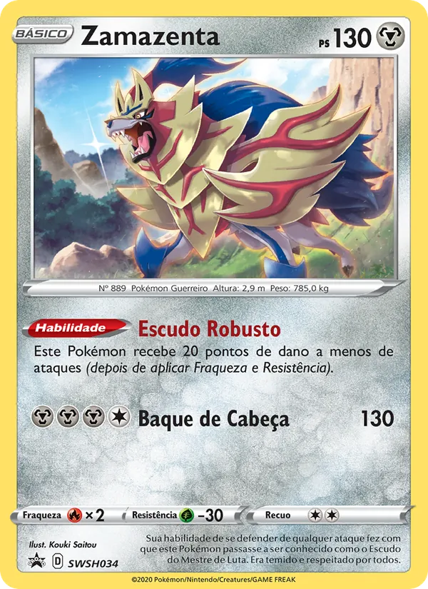 Zamazenta SWSH034/307 ESES Promos