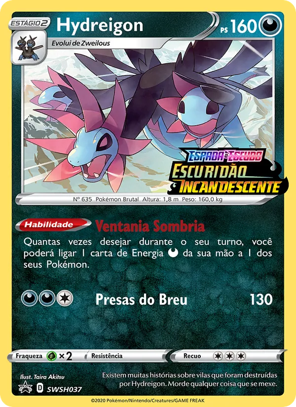 Hydreigon SWSH037/307 ESES Promos