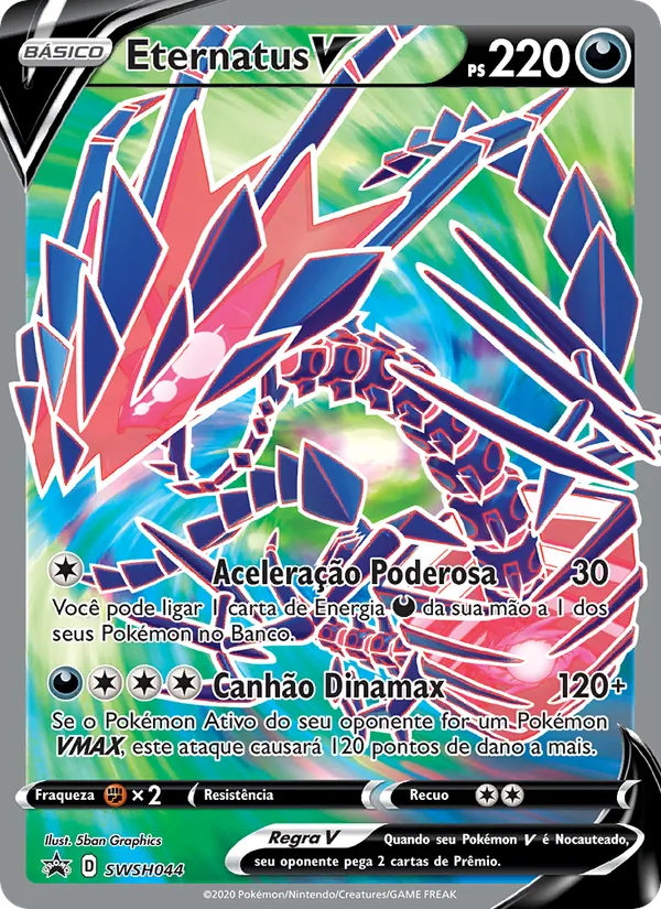 Eternatus V SWSH044/307 ESES Promos