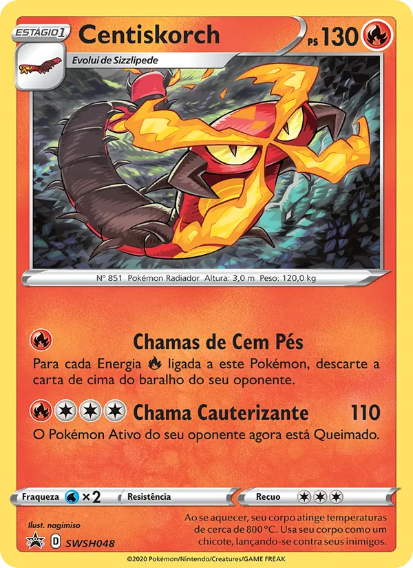 Centiskorch SWSH048/307 ESES Promos