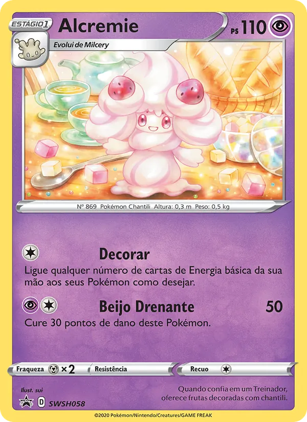 Alcremie SWSH058/307 ESES Promos
