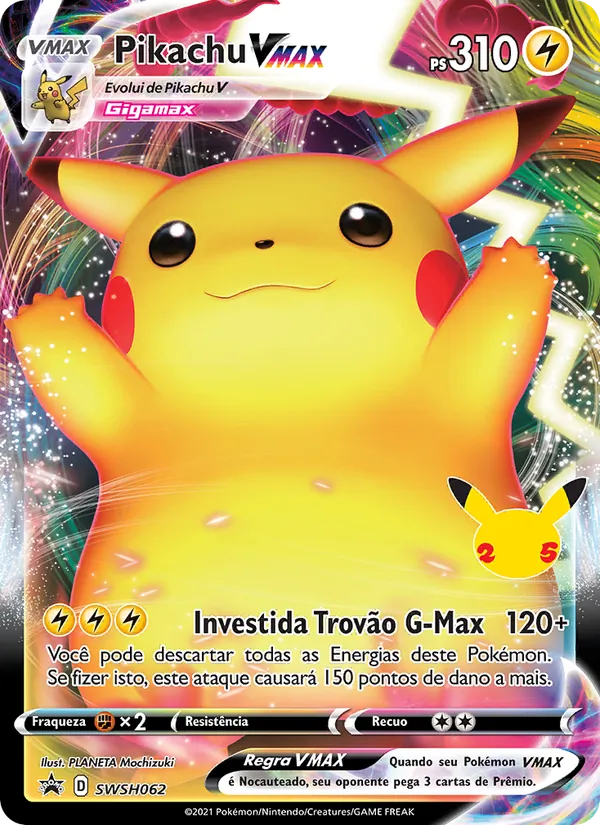 Pikachu VMAX SWSH062/307 ESES Promos