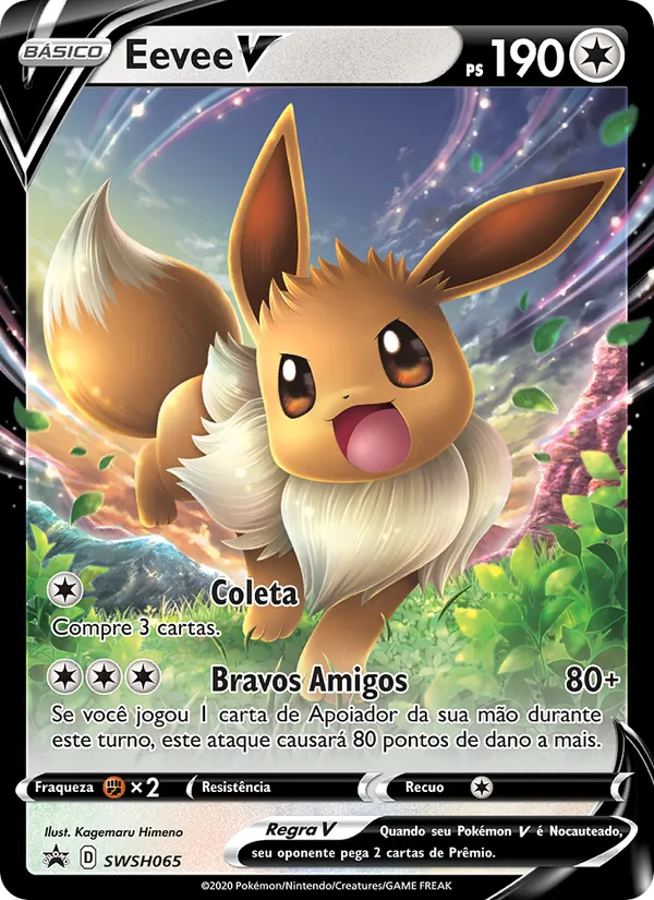 Eevee V SWSH065/307 ESES Promos