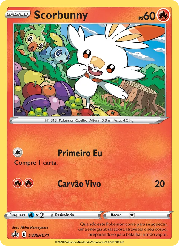 Scorbunny SWSH071/307 ESES Promos