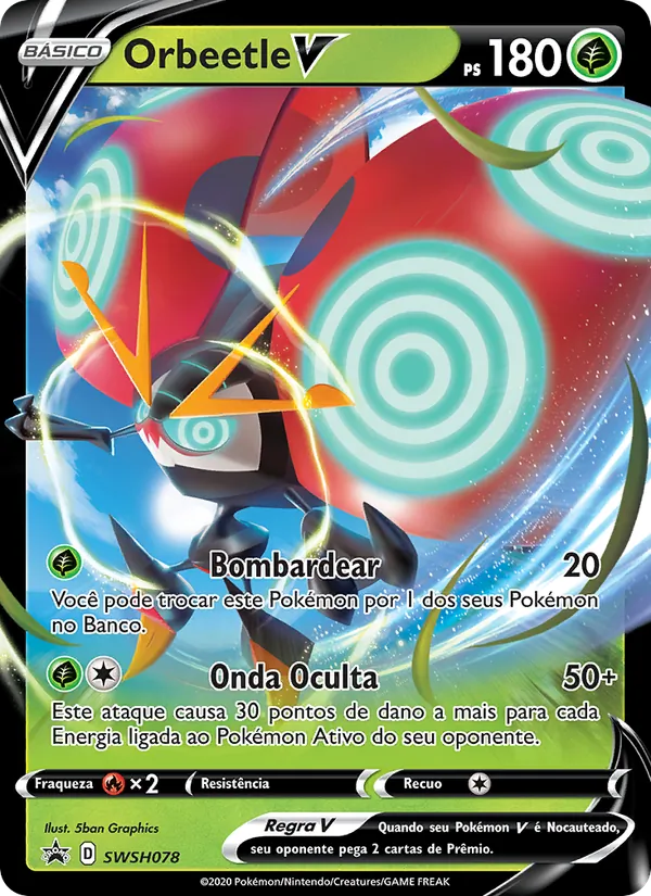 Orbeetle V SWSH078/307 ESES Promos