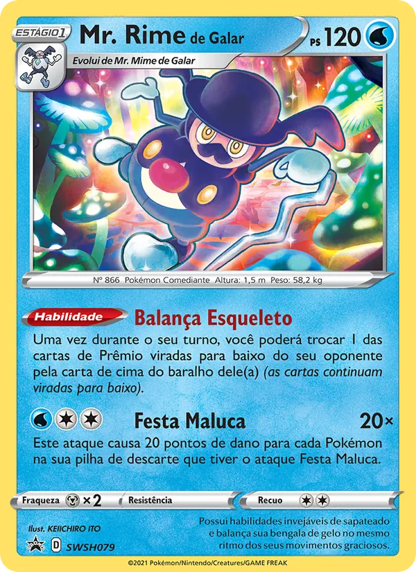 Mr. Rime de Galar SWSH079/307 ESES Promos