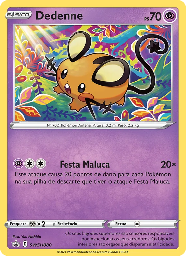 Dedenne SWSH080/307 ESES Promos