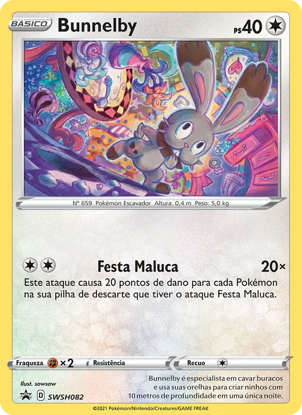 Bunnelby SWSH082/307 ESES Promos