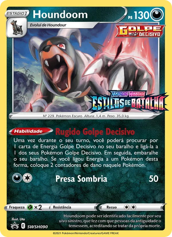 Houndoom, ESES Promos SWSH090