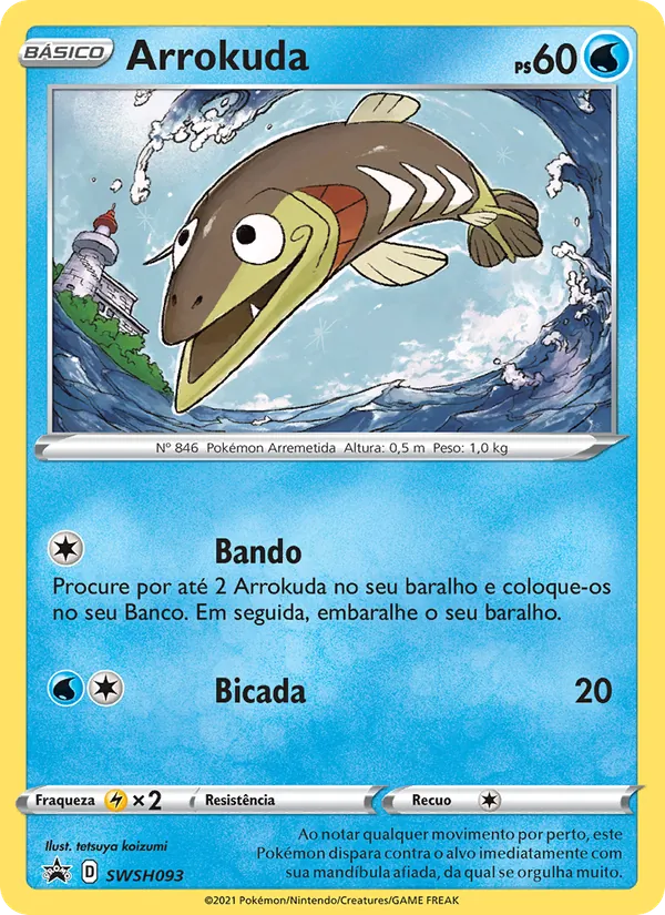Arrokuda SWSH093/307 ESES Promos