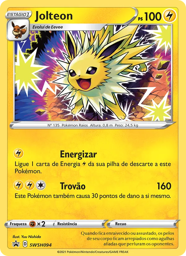 Jolteon SWSH094/307 ESES Promos